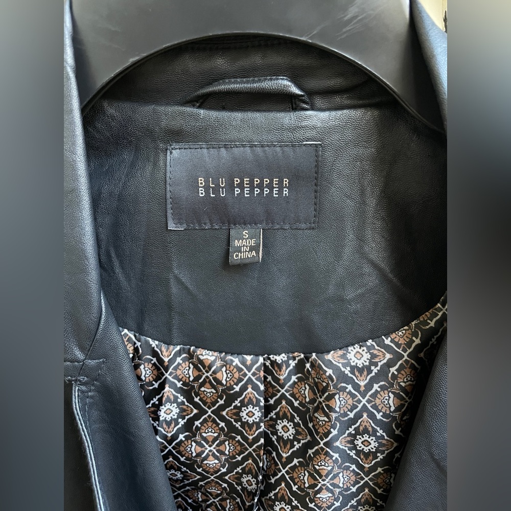 Black Leather Jacket - image 5